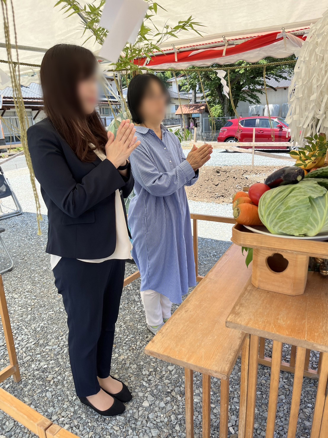 菊池郡大津町　アパート　地鎮祭！