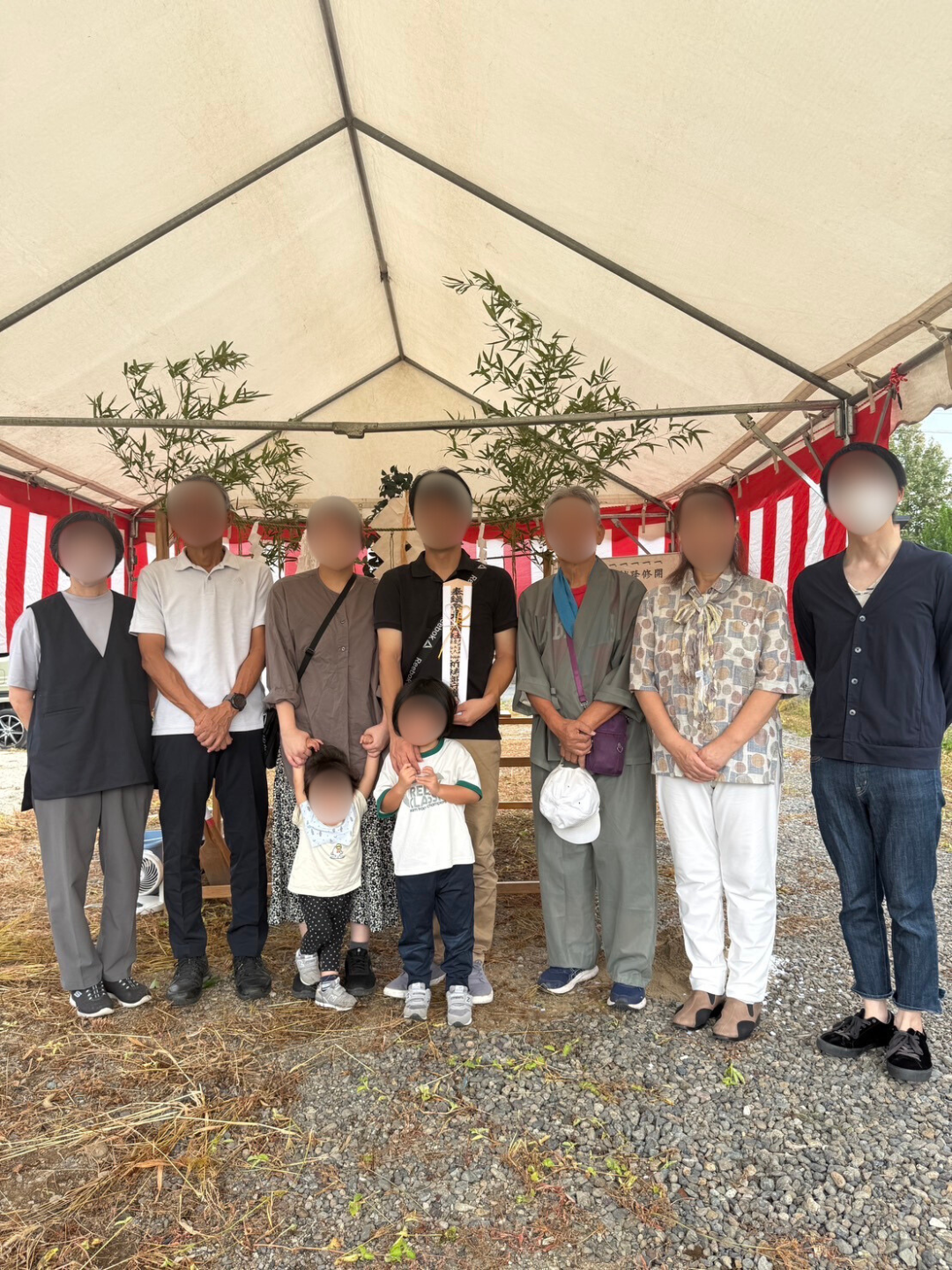 上益城郡御船町木倉　Y様邸　地鎮祭！